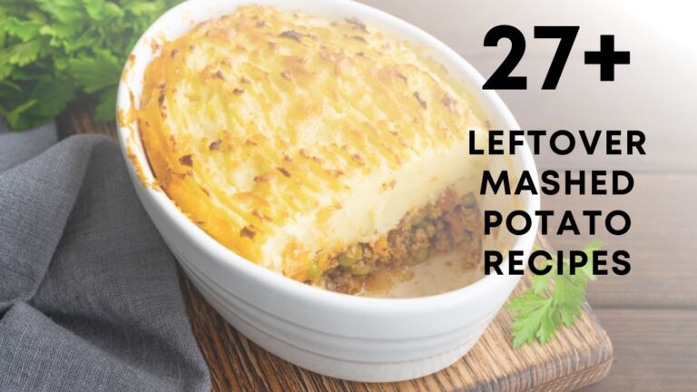 leftover mashed potato recipes