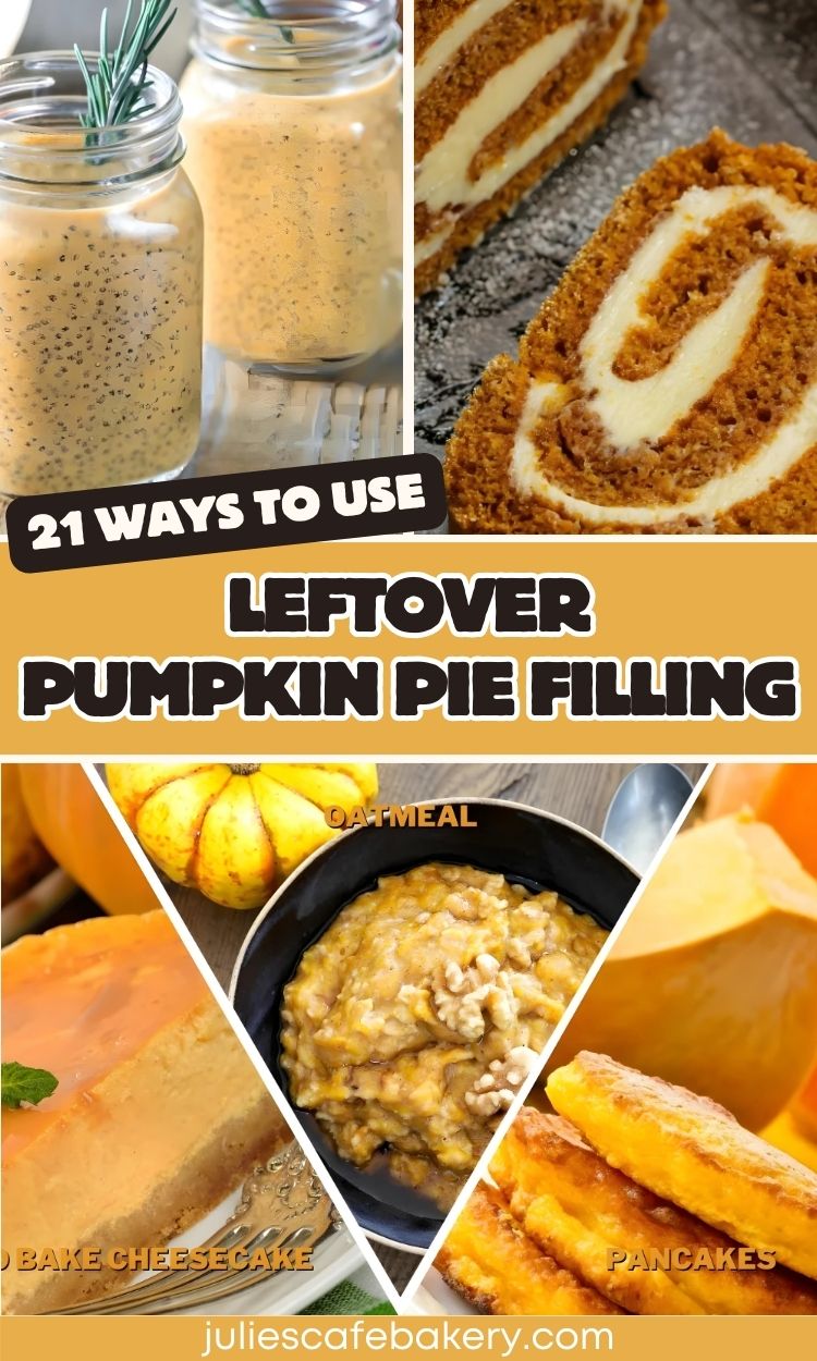 leftover pumpkin pie filling recipes uses