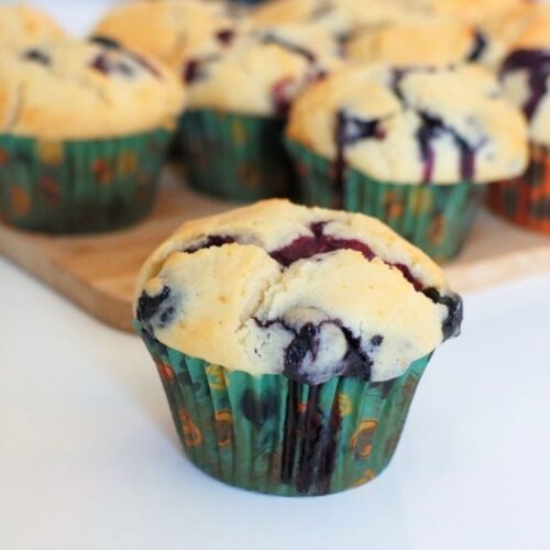 lemon blueberry muffins recipe
