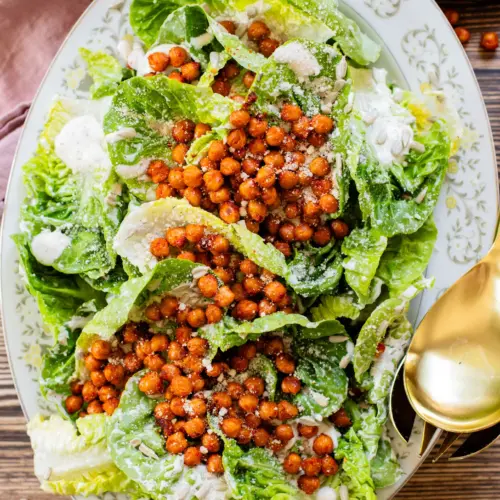 little gem vegan ranch salad 7