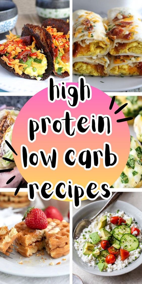 low carb high protein breakfast recipes