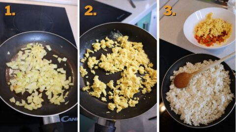 General Tso's Chicken with Fried Rice [Recipe]