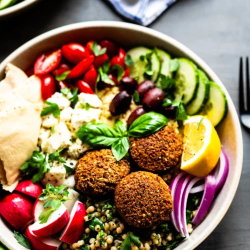 mediterranean falafel bowl vegan plant based 6