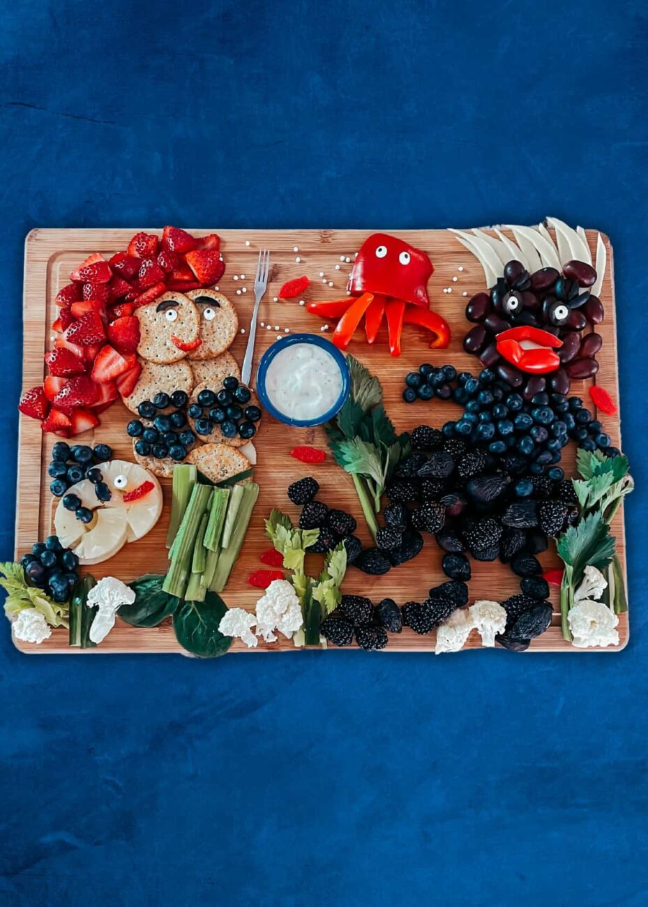 mermaid fruit board