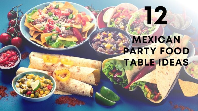 mexican independence day food table ideas