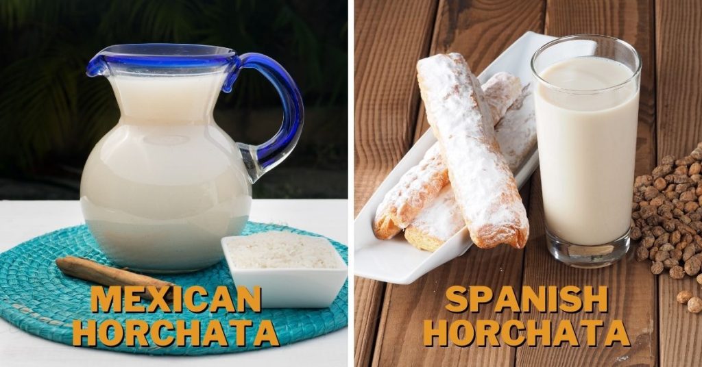 mexican vs spanish horchata