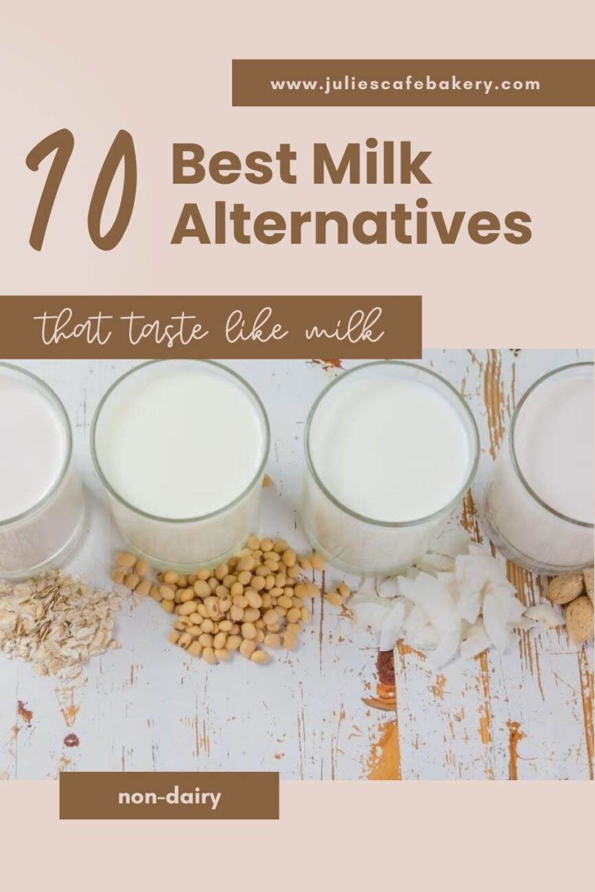 milk alternatives non dairy for coffee baking cooking cereal smoothies