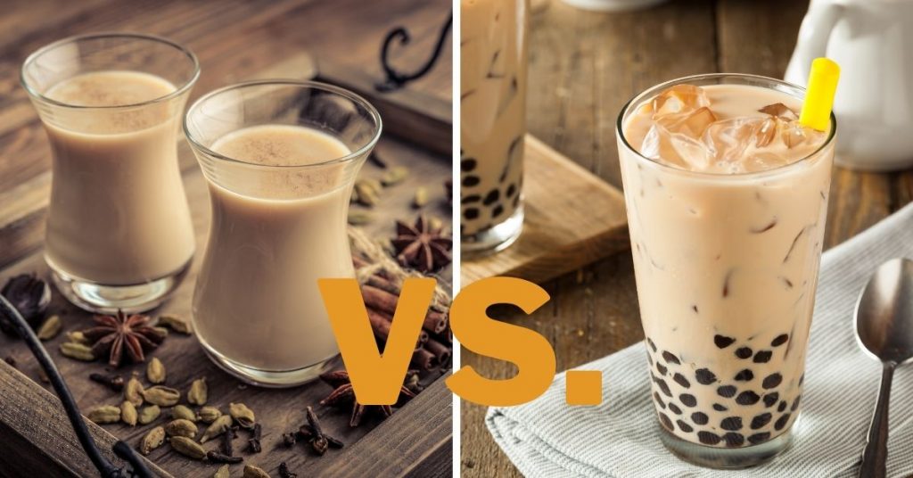 milk tea vs bubble tea