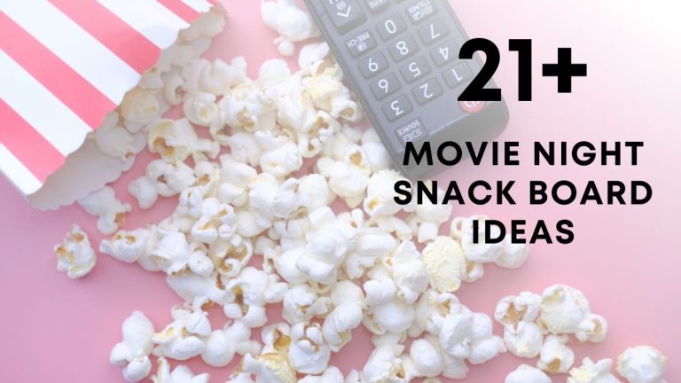 Movie Night Snack Board Ideas