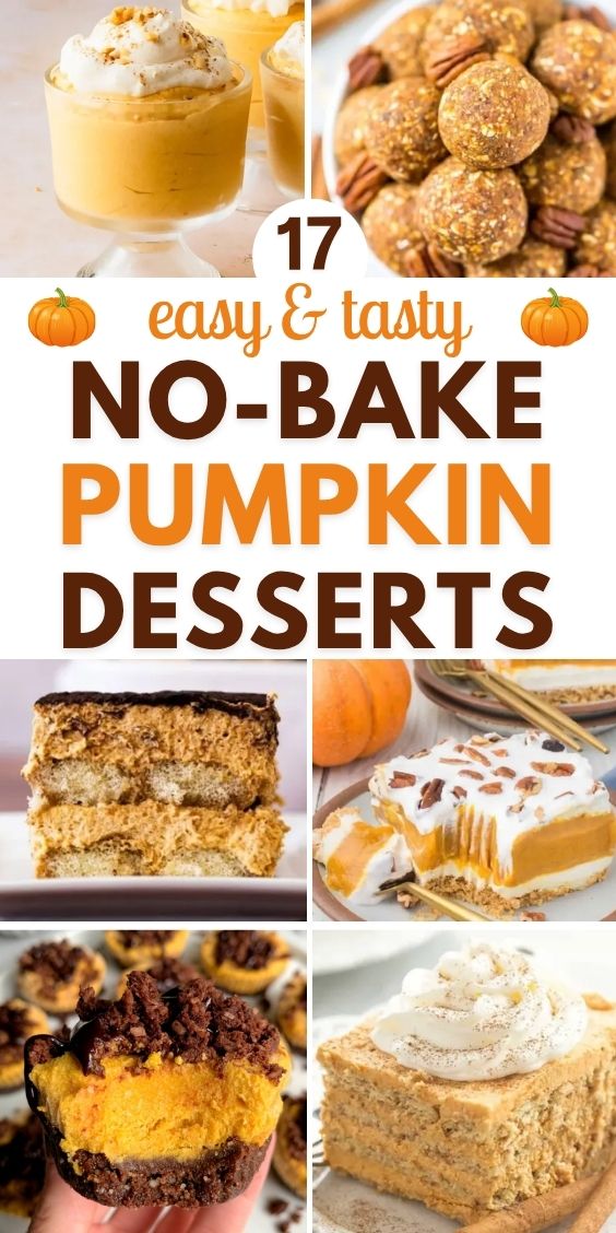 no bake pumpkin puree recipes desserts