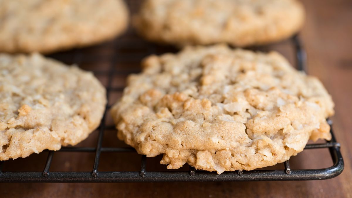 oatmeal cookie mix cookies with coconut