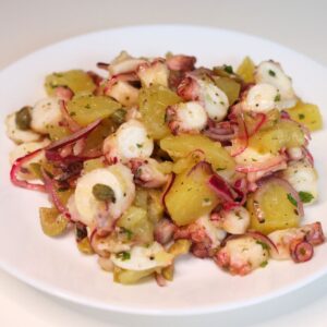 octopus and potato salad