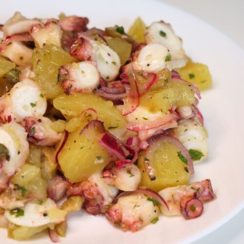 Irresistible Octopus and Potato Salad