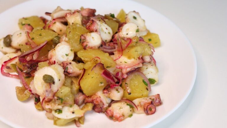 Irresistible Octopus and Potato Salad