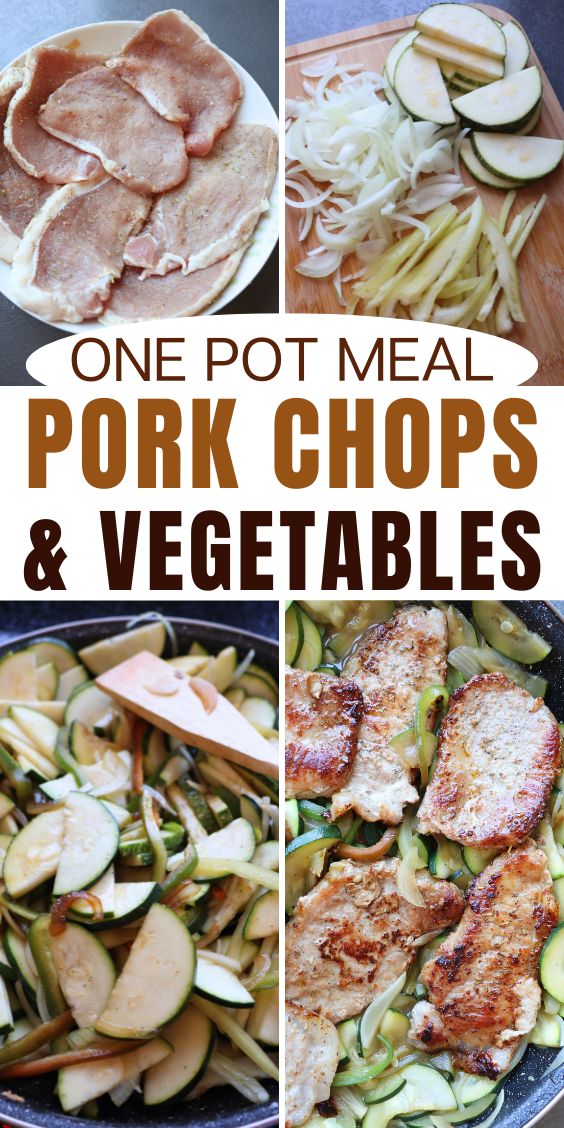 one pot pork cop meal easy recipe