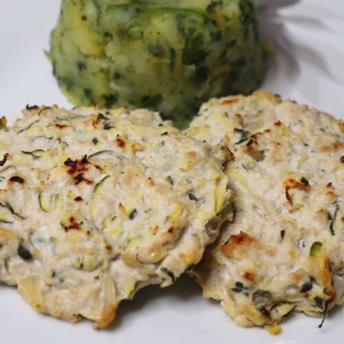 oven baked Turkey Zucchini Burgers