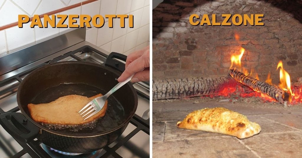 panzerotti vs calzone