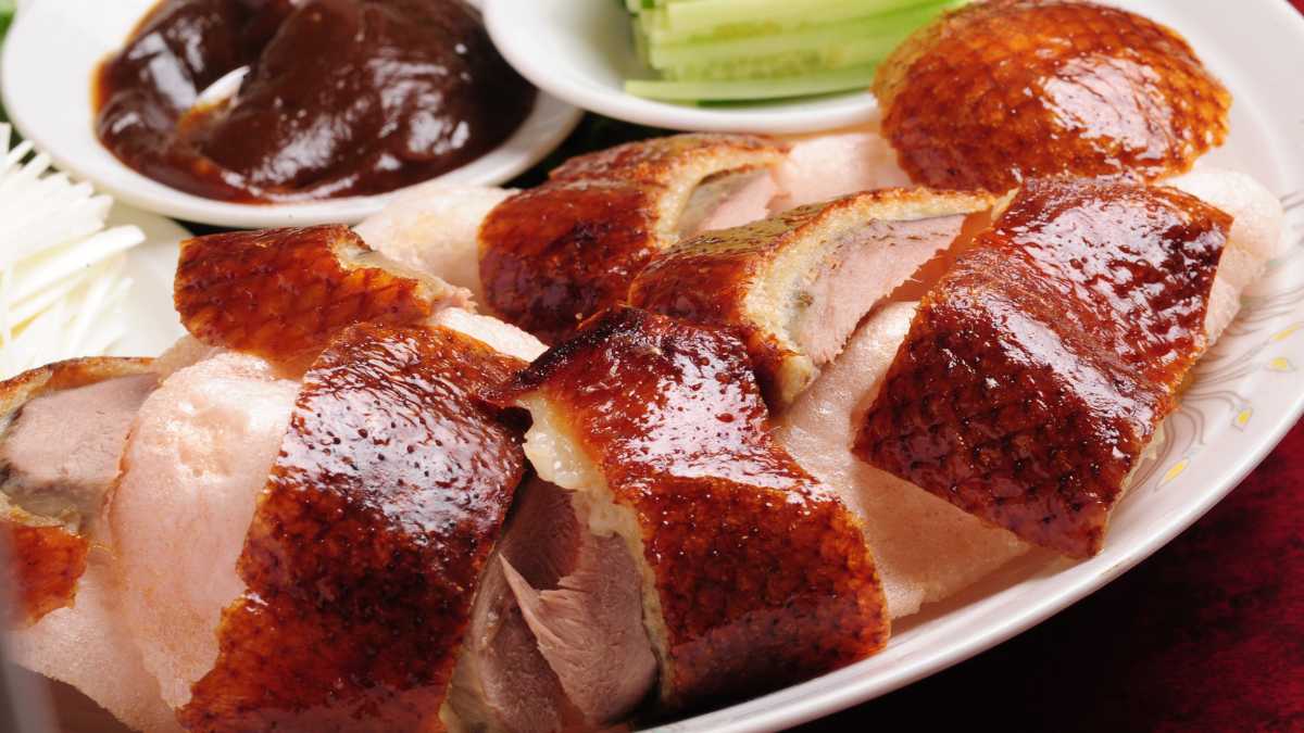 peking duck is chinas national dish