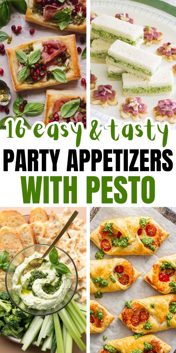 pesto appetizers easy