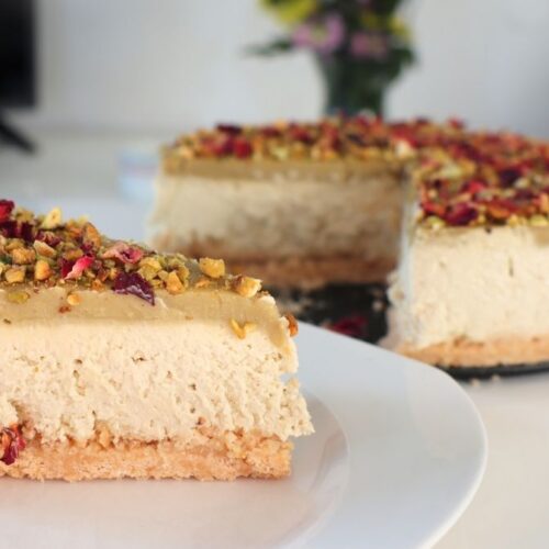 pistachio cheesecake
