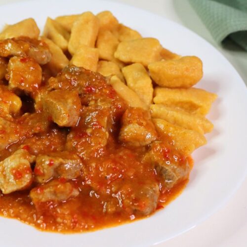 pork stew with veggies