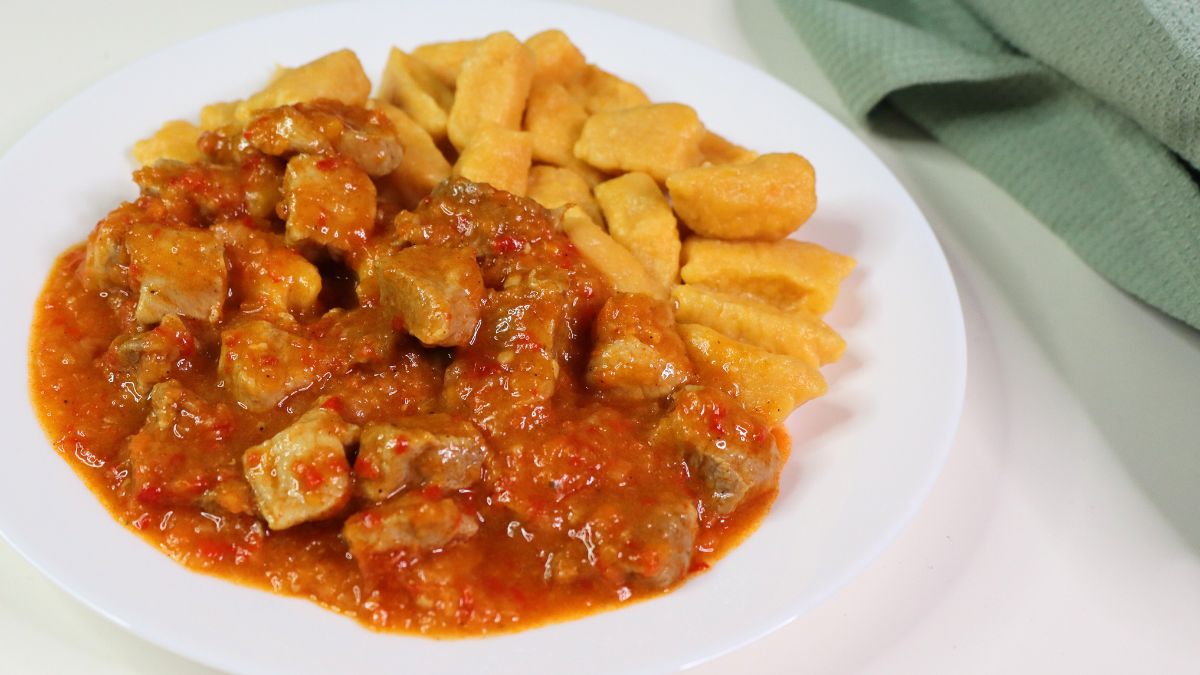 pork stew with veggies