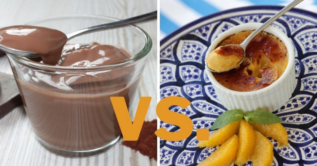 pudding vs creme brulee