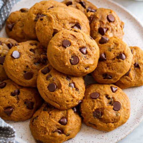 pumpkin chocolate chip cookies 33 600x900 1
