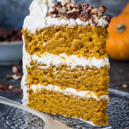 pumpkin layer cake