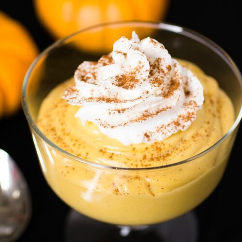pumpkin mousse
