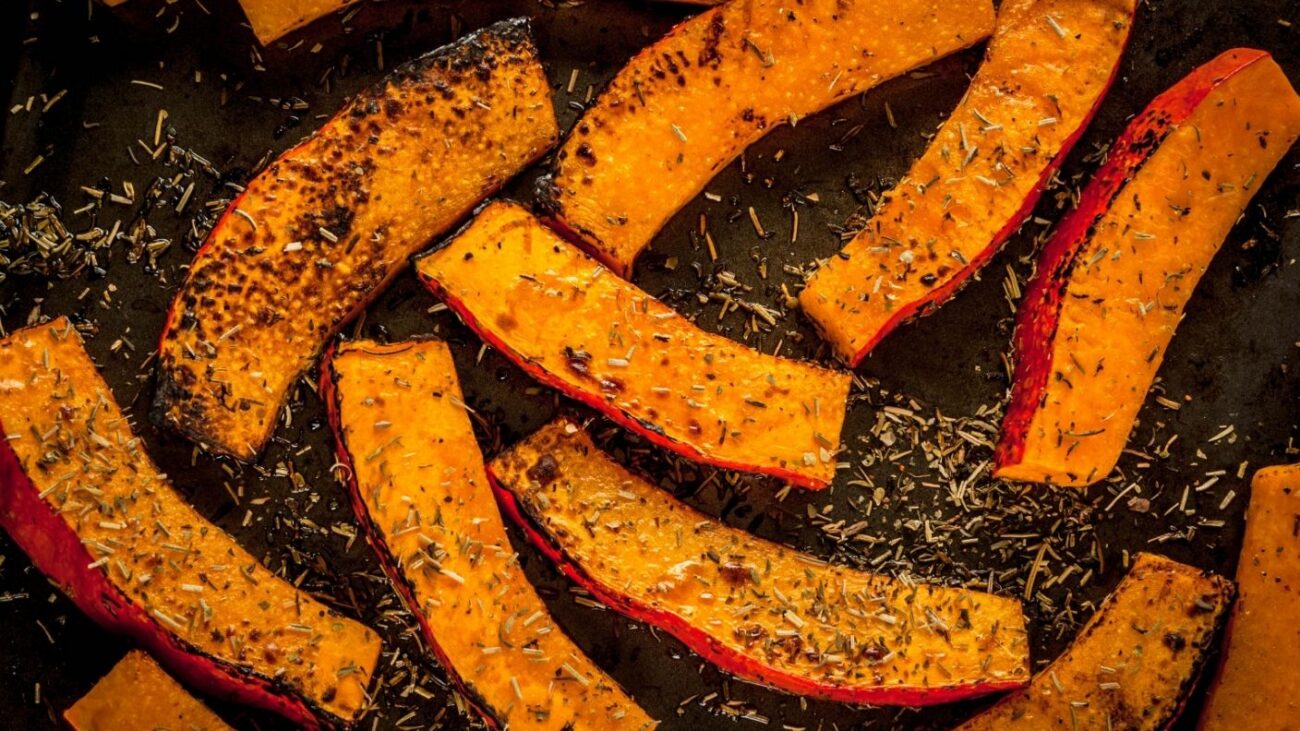 pumpkin wedges