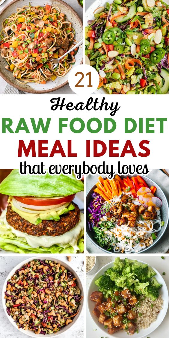 raw food diet meal ideas