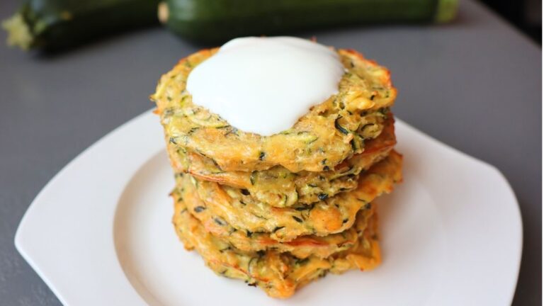Healthy Oven Baked Zucchini Fritters [Recipe]