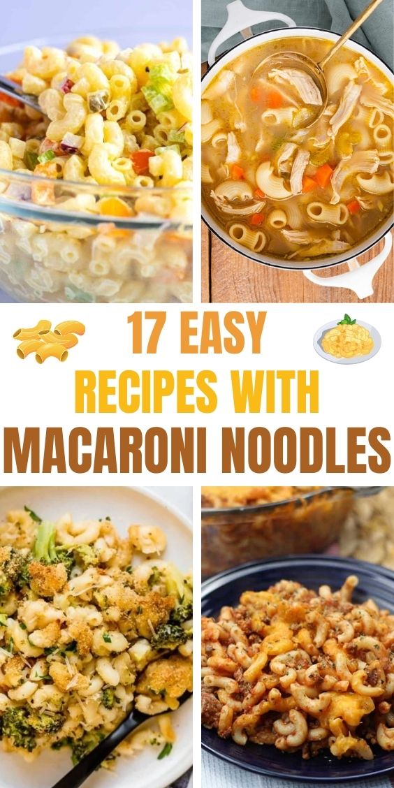 recipes with macaroni noodles