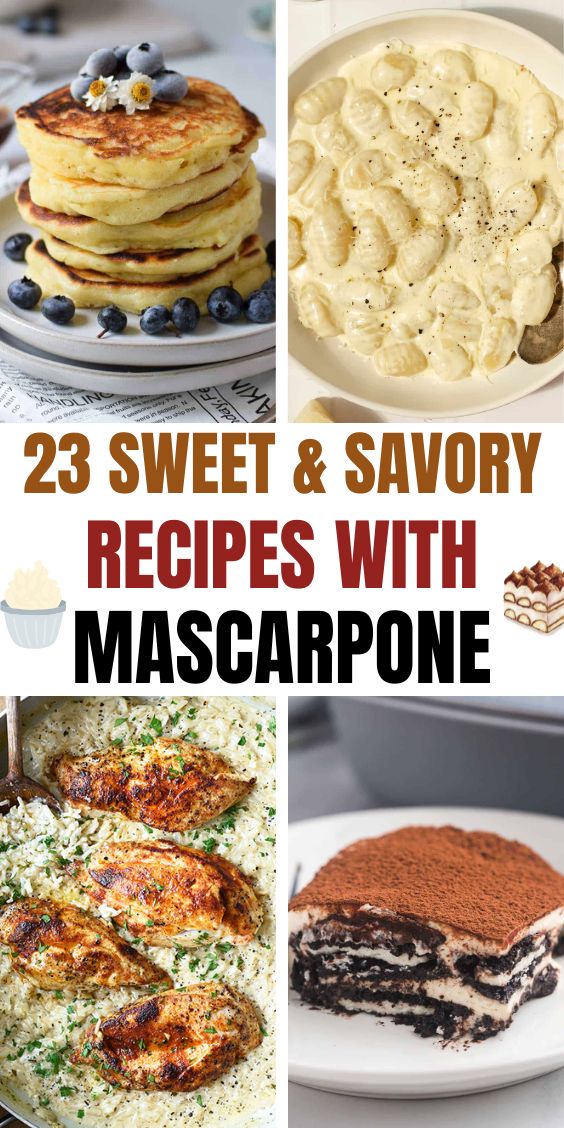 recipes with mascarpone easy