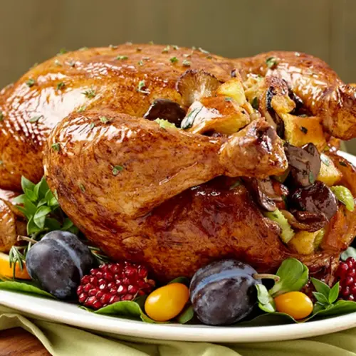 roast turkey with chestnuts recipe