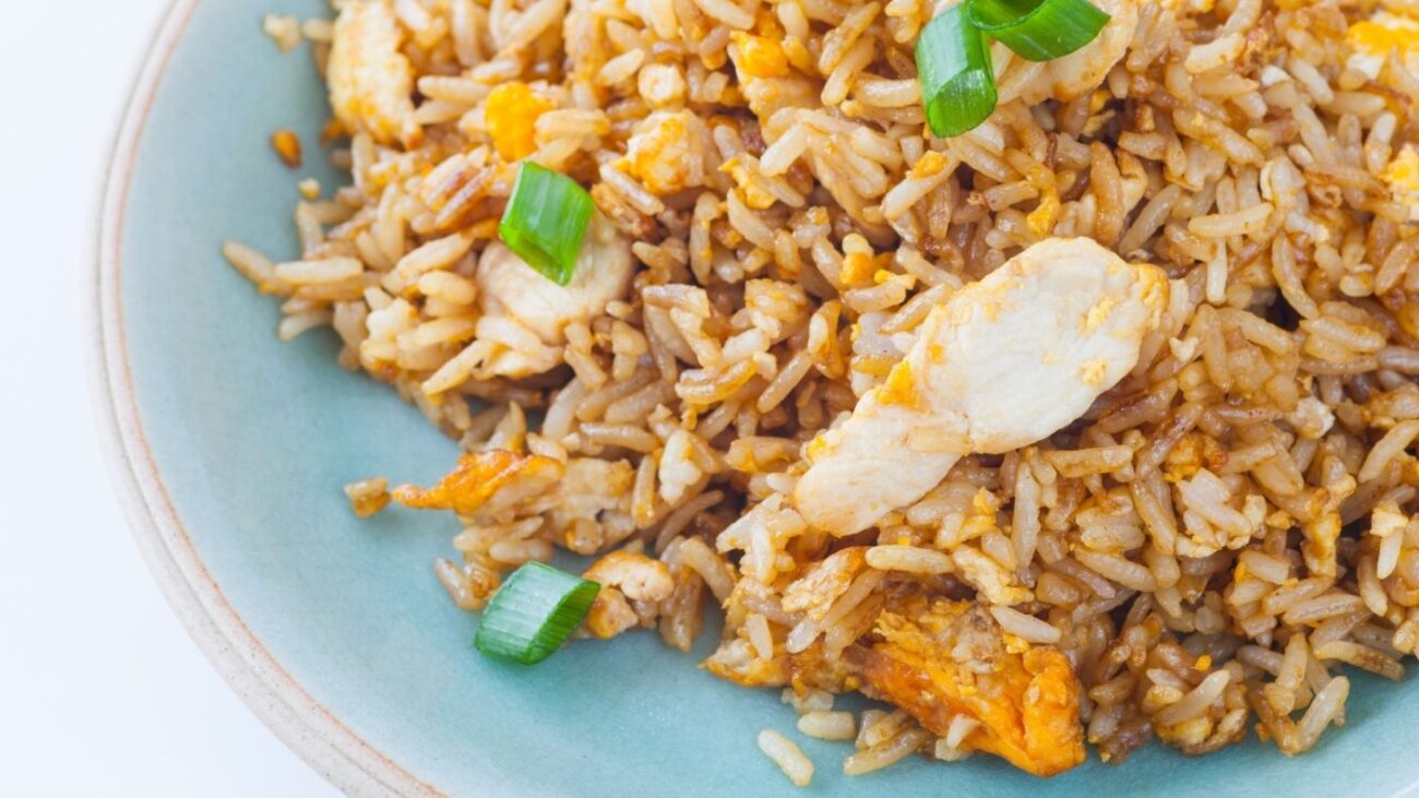 rotisserie Chicken fried rice