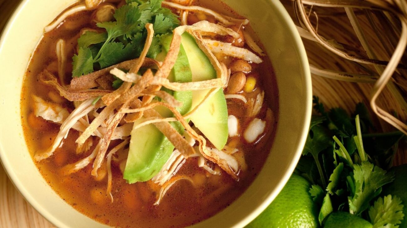 rotisserie chicken tortilla soup