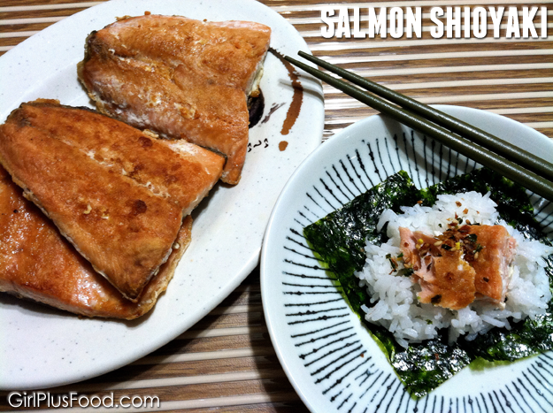 salmon shioyaki