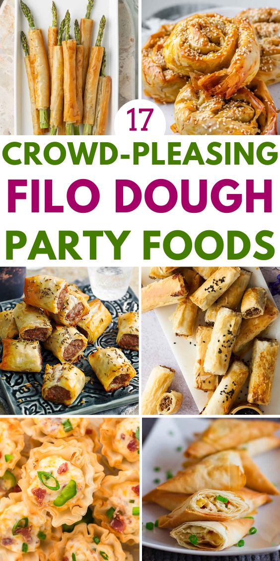 savory Easy appetizers with filo dough