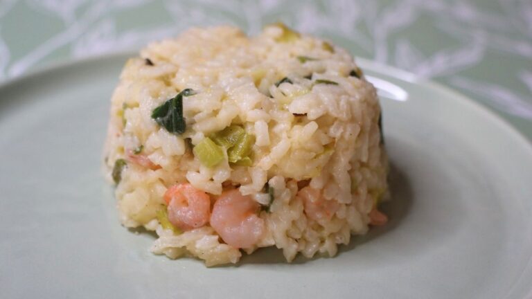 shrimp and leek risotto recipe