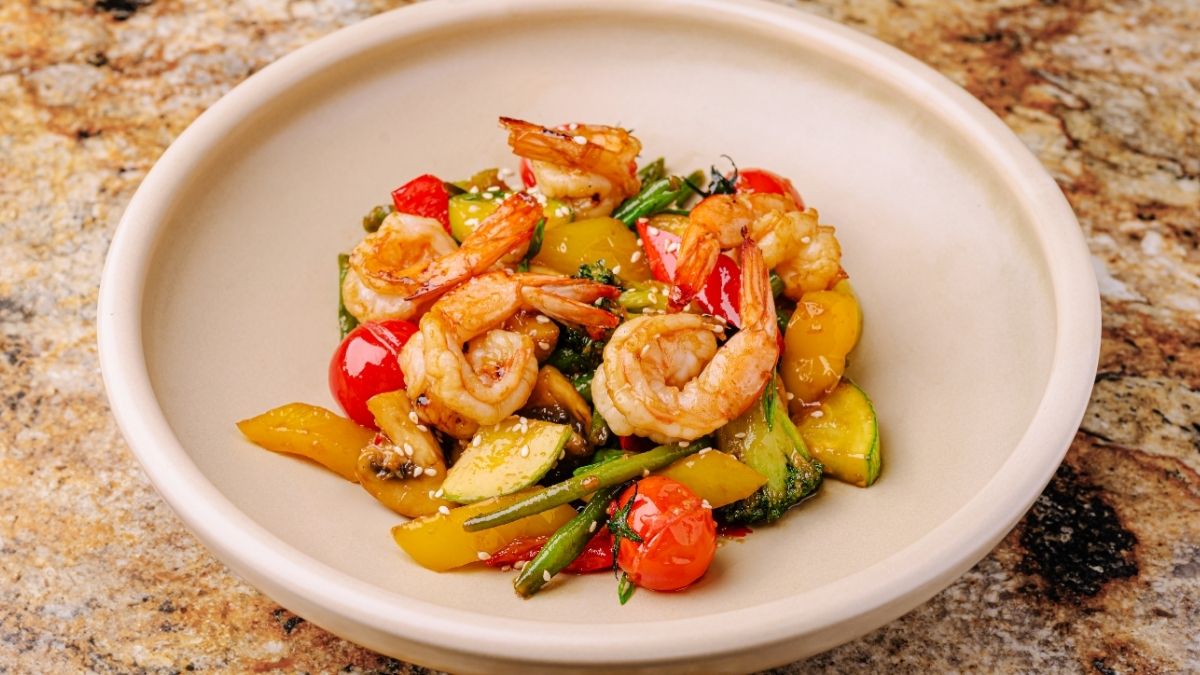 shrimp stir fry