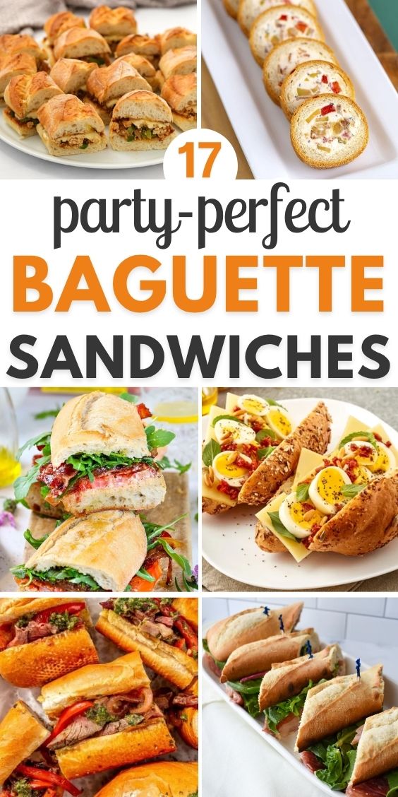 simple baguette sandwich ideas