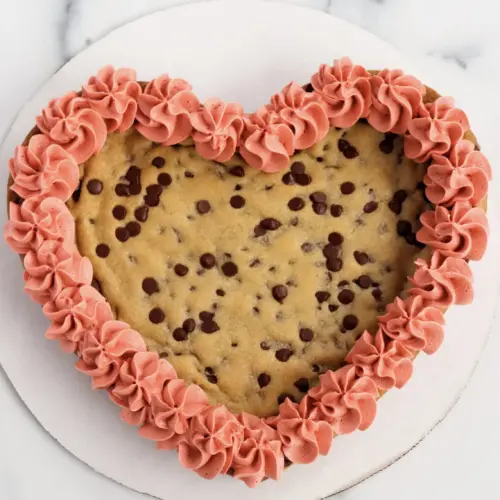 six vegan sisters heart cookie cake valentines day 2 scaled 1