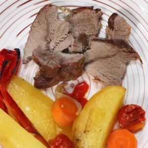 slow roasted veal with potatoes from the oven recipe