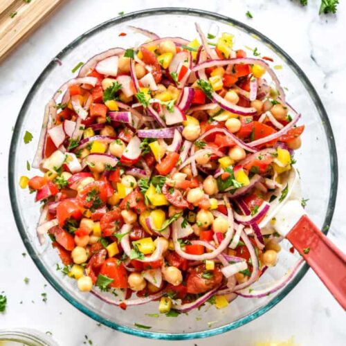 spiced chickpea vegetable salad mixed 731x1024 1