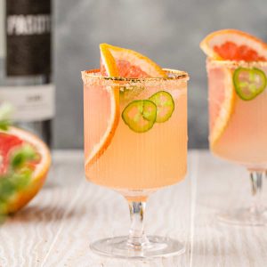 spicy paloma tequila grapefruit jalapeno featured