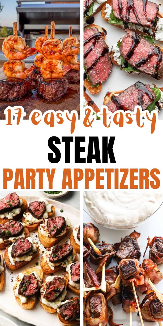 steak appetizers for party