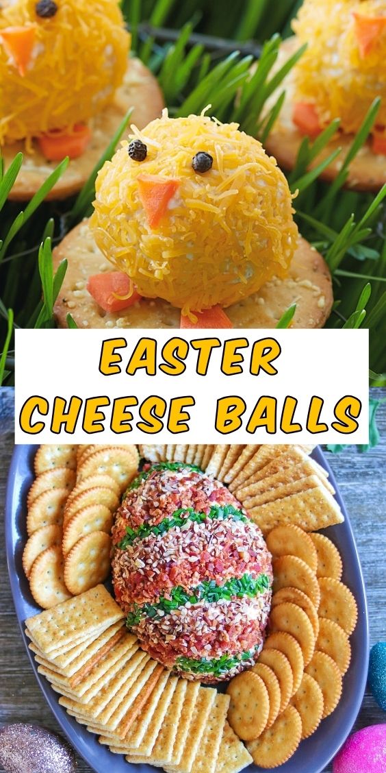 sweet and savory Easter Cheese Ball Recipes