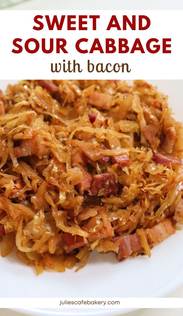 sweet and sour cabbage recipe with bacon